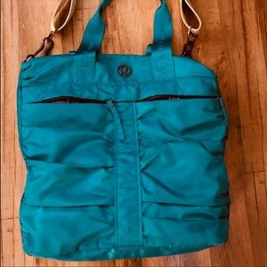 Lululemon Fast in Flight Tote Bag Teal Surge Green